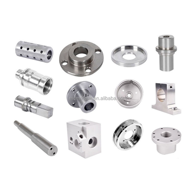 Silver Plated Aluminum Prototype Machining Small Parts High Precision